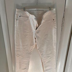 Article of Society boot cut Jean White